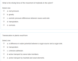 solved: what is the driving force of