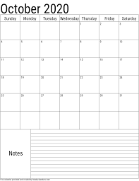 Blank calendar august september october 2020 blank august calendar. 2020 October Calendars Handy Calendars