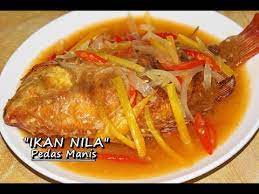 Lengkap dari bumbu resep nila asam manis pedas hingga, cara memasak ikan nila asam manis spesial, yang gurih lezat di lidah itu! Kreasi Resep Ikan Nila Saus Pedas Manis Mudah Enak Dan Lezat Ala Zasanah Youtube