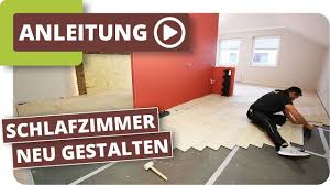 Schlafzimmer Neu Gestalten Boden Und Wande Renovieren Youtube
