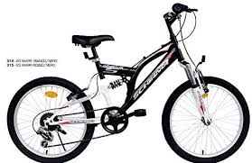 Mountain Bike 20 6 Speed Warrior All Hanging Telescopic Fork Bike Mountain Biking Cycling Bicycles