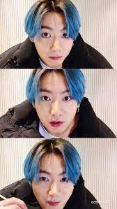Jk S Live Stream In 2021 Jeon Jungkook Blue Hair Bts Jungkook