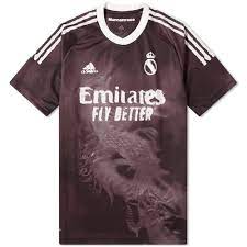 S p o n s o r e d. Adidas Real Madrid X Human Race Football Club Jersey Black White End