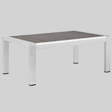 Our selection includes many options for customization across all materials, making it easy to get exactly the table you want. Shore Aluminum Outdoor Patio Coffee Table Gray Modway Target