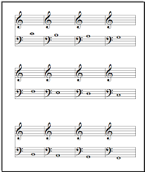 Flashcards with guidelines, to make cutting easier and faster. Flashcards For Music Notes With Easy To Cut Lines