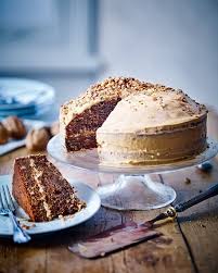 Coffee And Walnut Cake Recipe Delicious Magazine Coffee And Walnut Cake Walnut Cake Cake Recipes
