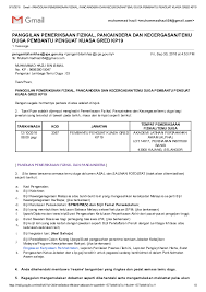 Actually eonni nk share pengalaman eonni semasa ujian fizikal,pancaindera dan kecergasan untuk jawatan pembantu penguat kuasa gred kp19. Pdf Gmail Panggilan Pemeriksaan Fizikal Pancaindera Dan Kecergasan Temu Duga Pembantu Penguat Kuasa Gred Kp19 Wawa Nieza Academia Edu