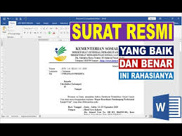 Dalam pembahan ini akan memberikan tutunan tata cara berdoa yang baik dan benar menurut islam agar doa kita tidak diabaikan (ditolak) oleh allah. Cara Membuat Surat Resmi Yang Baik Dan Benar Di Microsoft Word Youtube
