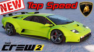 The Crew 2 New Lamborghini Diablo Gt Customization Top Speed Review Lamborghini Diablo Lamborghini Big Car
