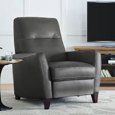 Natuzzi Grey Leather Pushback Recliner Armchair Costco Uk Reclining Armchair Best Leather Sofa Grey Leather Sofa
