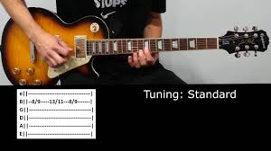 Boulevard Of Broken Dreams Green Day Guitar Cover With Tabs Youtube