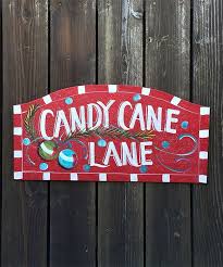 Look At This Candy Cane Lane Hanging Wood Sign On Zulily Today Christmas Signs Wood Candy Cane Christmas Candy Cane