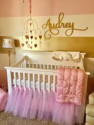 Baby Girls Pink And Gold Nursery Pink Gold Butterfly Hearts Gold Baby Room Baby Girl Room Girl Room