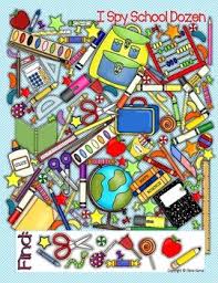 Free I Spy School Dozen Poster I Spy School Themes Hidden Pictures