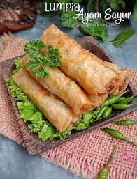 Lumpia Ayam Sayur Lumpia Semarang Fotografi Makanan Resep Masakan