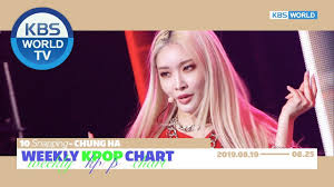 Weekly Kpop Chart 6 10 2019 08 19 08 25