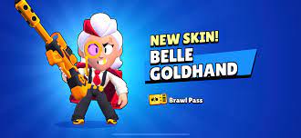 Gold hand belle!!! Skin rate 1| 9/10 ( I just feel like this skin is so  natural and is perfect for belle : r/Brawlstars