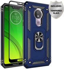 Switch on the cricket motorola moto g7 supra. Motorola G7 Power Case Cover Motorola Moto G7 Supra G7 Optimo Maxx Sturdy Case Rubberized Hybrid Rotatable Ring Kickstand Phone Cover With 9h Clear Tempered Glass Wish
