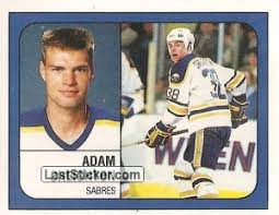 He played professionally for the buffalo sabres, chicago blackhawks, new york islanders, tampa bay lightning and st. Sticker 225 Adam Creighton Panini Nhl Hockey 1988 1989 Laststicker Com