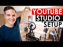 Youtube Studio Setup Home Video Studio Setup And Tour Youtube In 2020 Home Studio Setup Studio Setup Podcast Studio