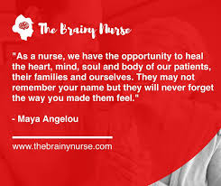 As A Nurse We Have The Opportunity To Heal The Heart Mind Soul And Body Of Our Patients Their Families And Oursel Nurse Quotes Great Quotes Graphic Quotes