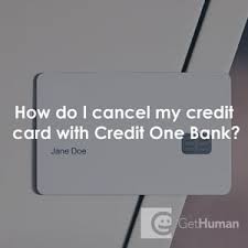 Maybe you would like to learn more about one of these? How Do I Cancel My Credit Card With Credit One Bank