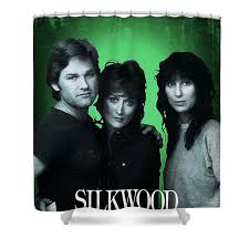 Silkwood Shower Curtain by Bo Kev - Pixels