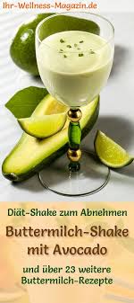Buttermilch Shake Mit Avocado Diat Shake Rezept Mit Buttermilch Avocado Diat Buttermilch Diat Rezepte