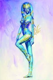Sorayama Hajime X Star Wars Art Concept Sketch02 Twi Lek Star Wars Concept Art Star Wars Characters Pictures Art