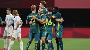 Football at the summer olympics has been included in every summer olympic games as a men's competition sport, except 1896 and 1932. Tokyo Olympics Australia Shock Argentina 2 0 In Men S Soccer Olympics Hindustan Times