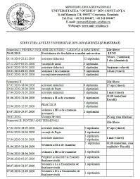 Pentru învăţământul universitar de licenţă, masterat, doctorat. Structura Anului Universitar 2019 2020 Facultatea De Inginerie MecanicÄƒ IndustrialÄƒ È™i MaritimÄƒ Facebook