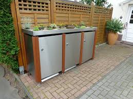 Bangkirai Mulltonnenbox Mulltonnenverkleidung Holz Mulltonnenbox Mulltonnen Verkleidung Mulltonnenverkleidung Holz