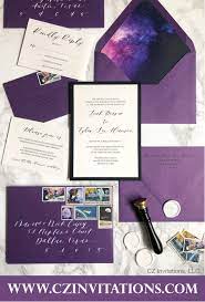 Galaxy Wedding Invitation Celestial Wedding Invitation Space Etsy Celestial Wedding Invitations Wedding Invitations Galaxy Wedding