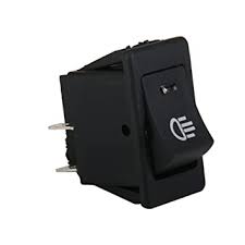 Can be assembled with a dc 24v relay (not supplied) blade fuse holder with replaceable 30a fuse. Generic 12v 35a Universal Car Fog Light Rocker Switch Led Dash Dashboard 4pin Blue Amazon In Car Motorbike