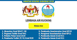 Jawatan kosong felda global berhad. Jawatan Kosong 2018 Lembaga Air Kuching Kelayakan Pmr Spm Ijazah