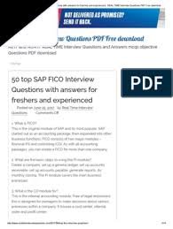 Tell me about a time your advice to senior management resulted in higher. Finance And Accounting Interview Questions And Answers Pdf Financeviewer