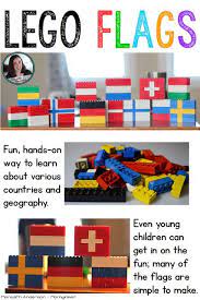 Flag Fun With Legos Lego Education Geography Activities Lego