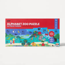 Stephan lomp hat das alphabet illustriert, mit seinem zoo abc geht es tiere gucken. Alphabet Zoo Puzzle Set Kmart Australia Shopee Malaysia