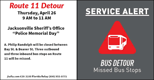 200 s biscayne blvd, ste 600, miami, fl 33131. Jacksonville Transportation Authority Jta On Twitter Service Alert Route 11 Detour April 26 Jsopio Will Honor Fallen Officers This Thursday From 9 Am 11 Am At The Arena A Philip