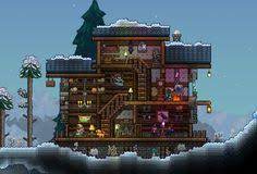 Me And My Boyfriend Built A Cabin Terraria Terraria House Design Terraria House Ideas Terrarium