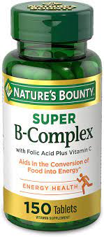 Content updated daily for good b complex supplement. Amazon Com Nature S Bounty Super B Complex With Folic Acid Plus Vitamin C No Artificial Favors White 150 Count Health Personal Care