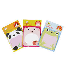 cute animals post it chart paper supplier china customized