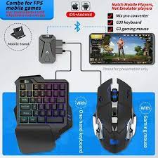 Pubg Mobile Gamepad Controller Gaming Keyboard Mouse Converter For Apple Android Phone G30 Keyboard With G3 Gaming Mouse Buy Online At Best Prices In Pakistan Daraz Pk