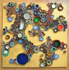 Artist Of The Day Lee Gainer Original Mixed Media Art Group Art Projects Recycled Art