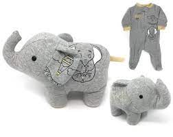 Keepsake Memory Elephant Stuffed Animal Made From Baby Etsy Elephant Stuffed Animal Hospital Blankets Monkey Stuffed Animal