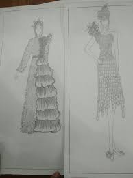 Desain longdress party page 3 jihanhusna spesialis sumber : Desain Sketsa Gaun Limbah Sketsa Gambar Desain Busana Sketsa Gaun
