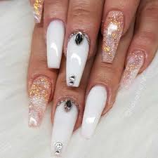 The Most Stylish Ideas For White Coffin Nails Design A wide variety of nail pink and white options are available to you, such as feature, material, and pattern type.