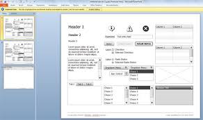 Download Wireframe Stencils For Microsoft Powerpoint PSD Mockup Templates