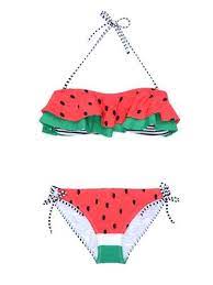 Op Juniors Fashion Watermelon Ruffle Bikini From Walmart Watermelon Bikini Swimsuits Cute Bathing Suits