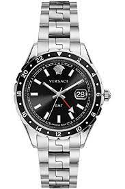 43 mm sieht an mir an echt gut aus. Versace Unisex Erwachsene Analog Quarz Uhr Mit Edelstahl Armband V11100017 Quarzuhren Net